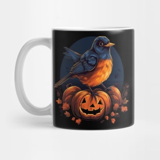 American Robin Halloween Mug